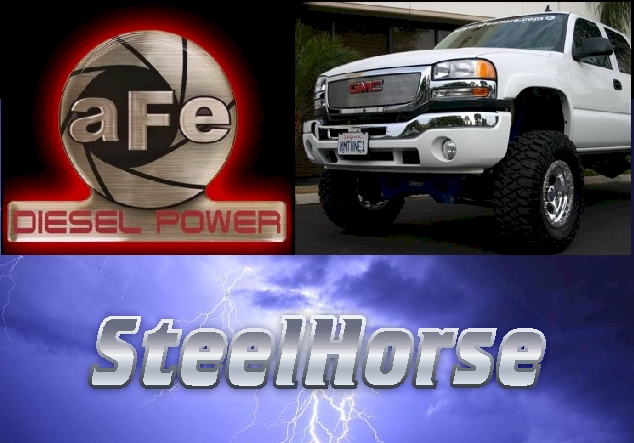 Advanced Flow Engineering & Steelhorse, breath air into your FORD, GM or DODGE Diesel.