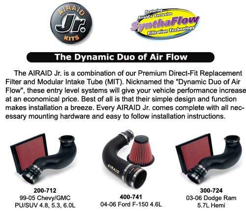 AIRAID & Steelhorse, breath air into your FORD, GM or DODGE Diesel.
